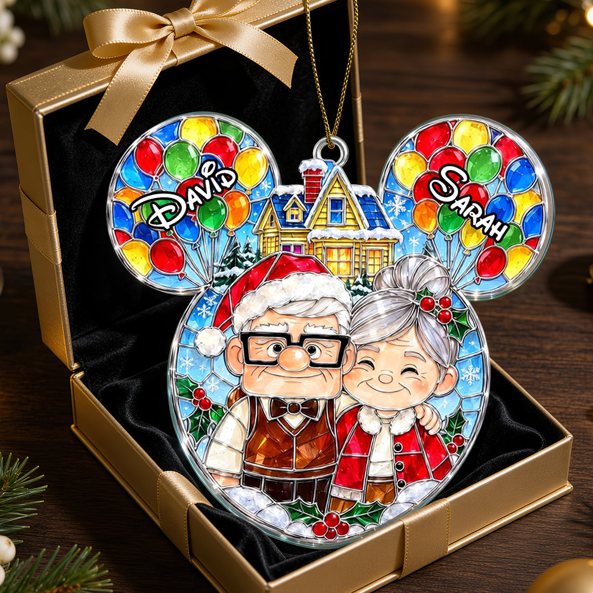 Dreamy Adventure Couple Ornament - Personalized Christmas Gift For Couples 06OHDT050926