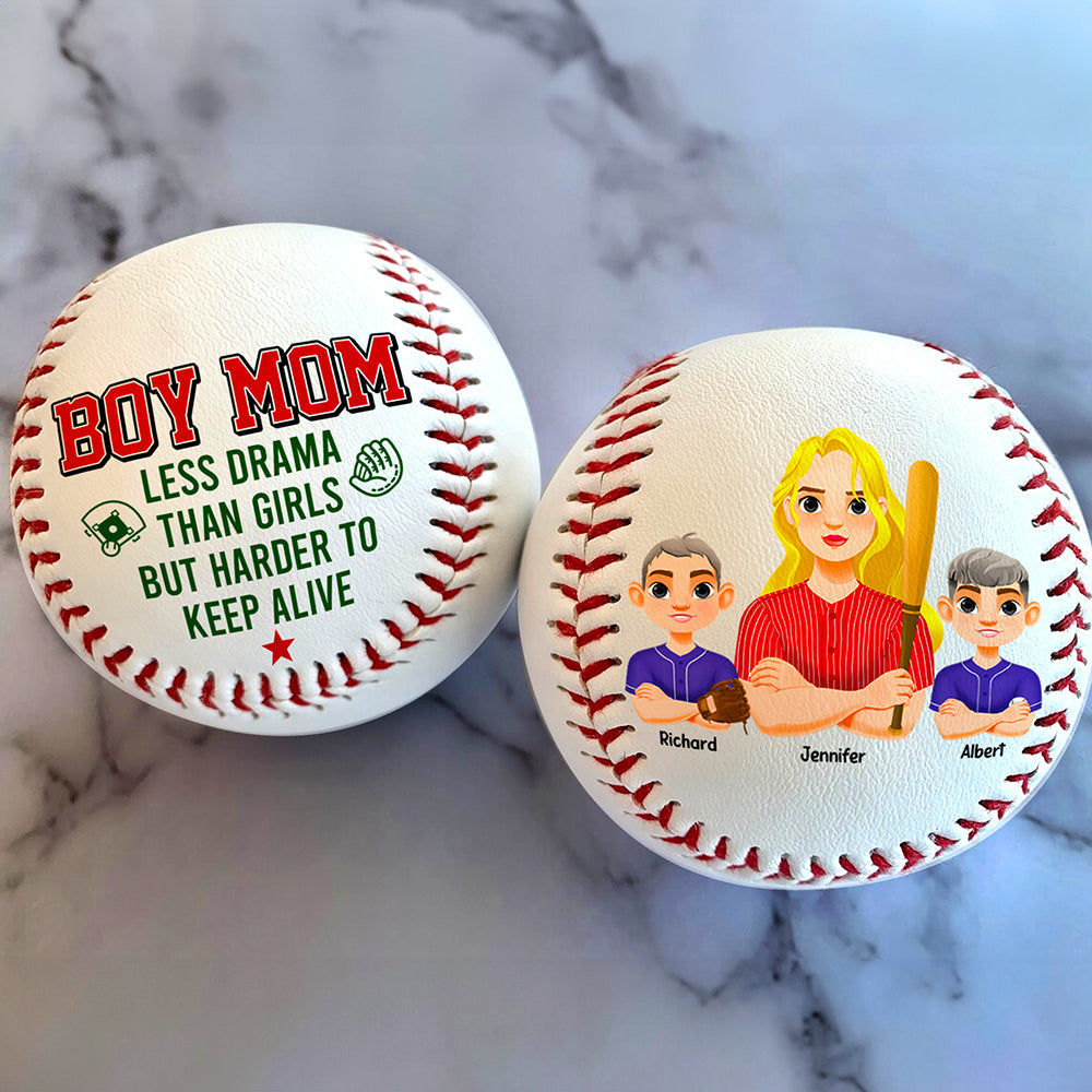 Personalized Gift For Mom Baseball Mother's Day Baseball Mom 01ACQN060425HG-Homacus