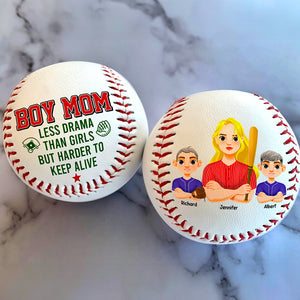 Personalized Gift For Mom Baseball Mother's Day Baseball Mom 01ACQN060425HG-Homacus