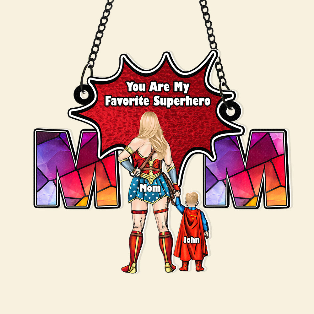 Personalized Gifts For Mom Suncatcher Ornament 02OHDT260225PA-Homacus