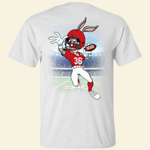 Custom Team Logo Gifts For Football Fan Shirt 01qhqn170123 American Football Bunny-Homacus