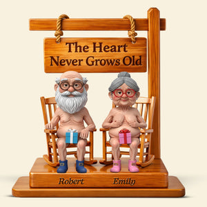 Naughty Old Couple Acrylic Plaque - Personalized Gifts For Couples 04ohqn020226-Homacus