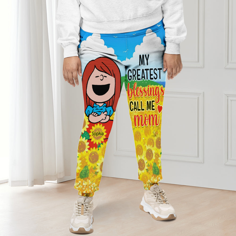 Personalized Gifts For Mom Unisex Joggers Sweatpants Greatest Blessing 05xqqn241224hh-Homacus
