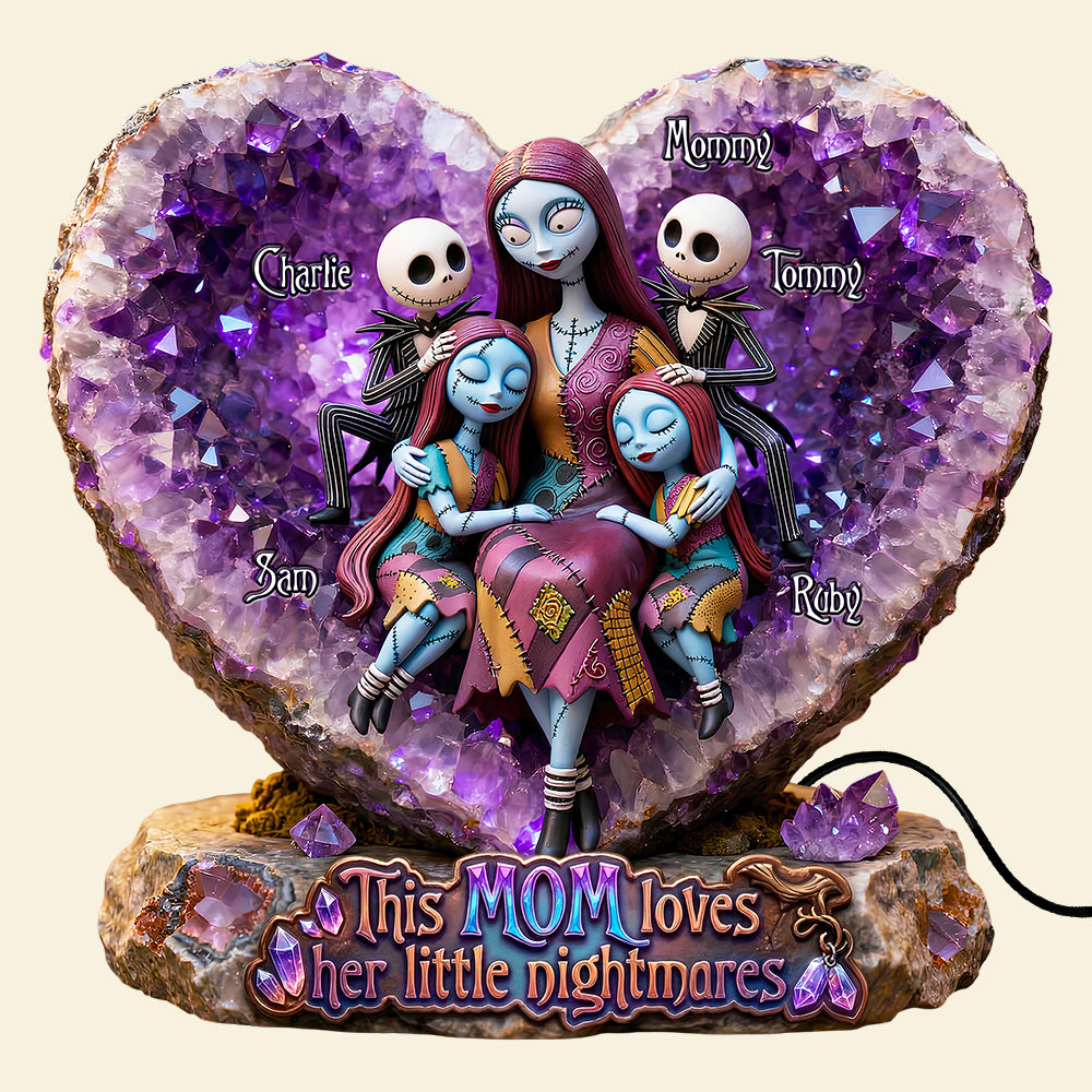 Dark Fantasy Mom & Kids Light Box Personalized Gifts For Mom 04HUDT140426-Homacus