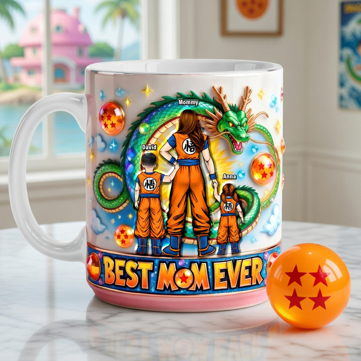 Legend Warrior Mom Coffee Mug - Personalized Gifts For Mother's Day Coffee Mug 04OHQN100426HH-Homacus