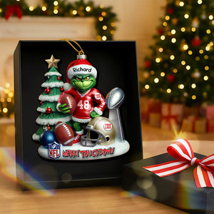 Merry Touchdown Christmas Ornament Personalized Gifts For Fans 01QNQN081025-Homacus