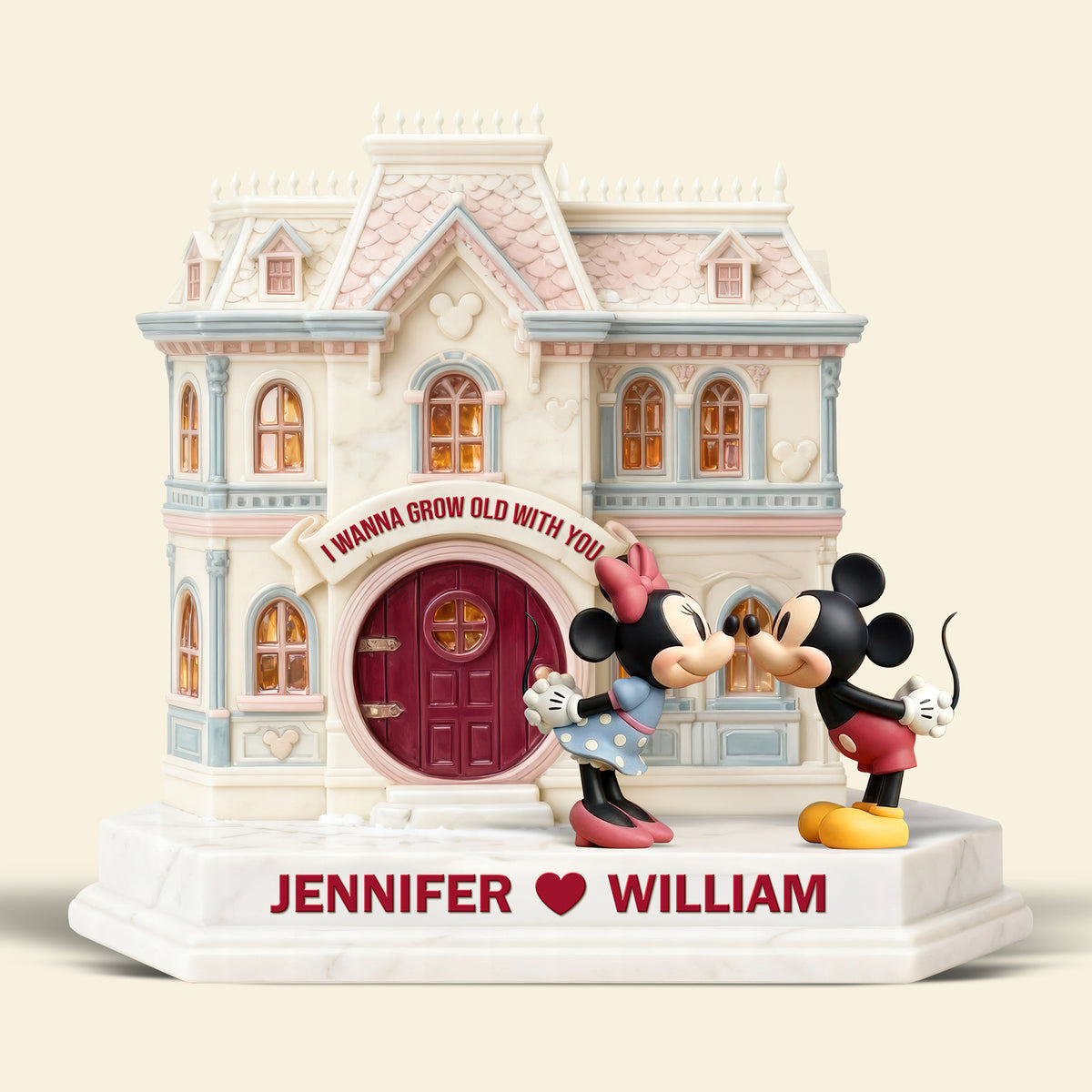 Forever Home Acrylic Plaque - Personalized Gifts For Couple 03TOQN271225-Homacus