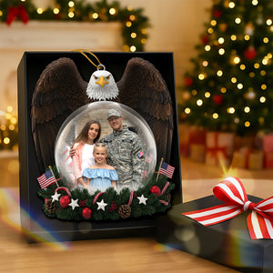 Military Appreciation Acrylic Ornament – Custom Photo Gifts For Family 04naqn121125-Homacus