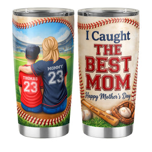 Baseball Mom Tumbler - Personalized Gifts For Mother's Day 03huqn190326-Homacus