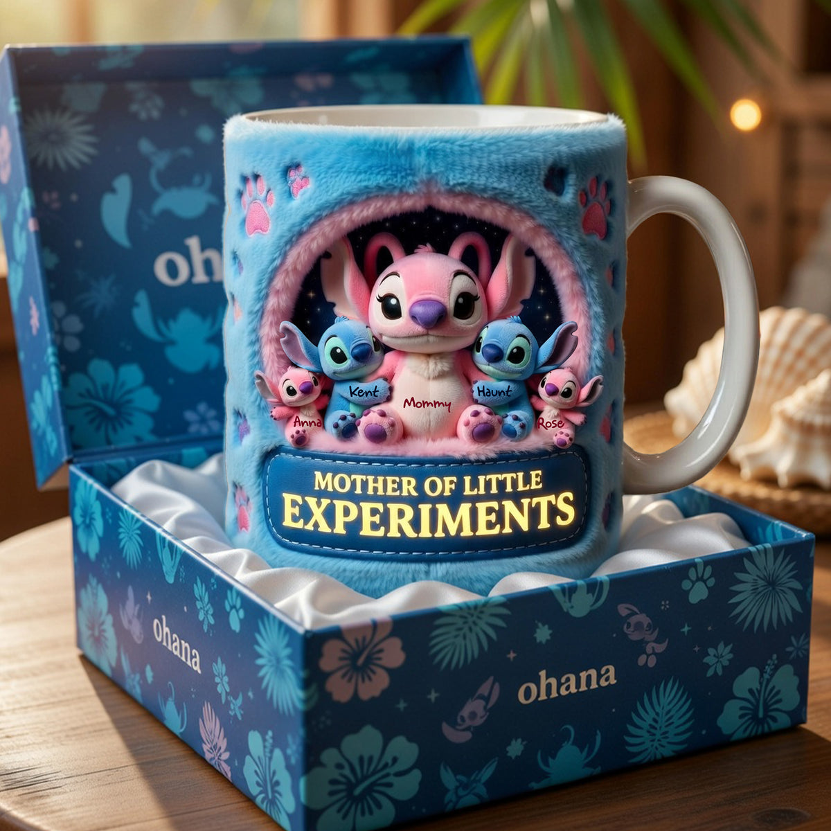 Little Experiments Mom Coffee Mug - Personalized Gifts For Mother's Day 06OHLU070426-Homacus