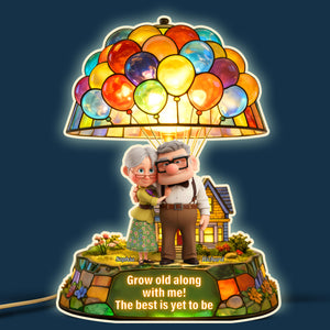 Grow Old Along With Me Acrylic Light Box - Personalized Gifts For Couple 04ohqn030226-Homacus