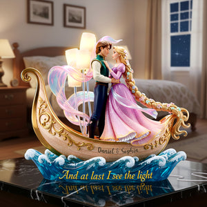 Romantic Couple Acrylic Light Box - Personalized Gifts For Couple 04pglu011225-Homacus