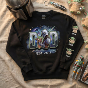 Space Protector Dad Shirt - Personalized Gift For Dads 02NADH180526-Homacus