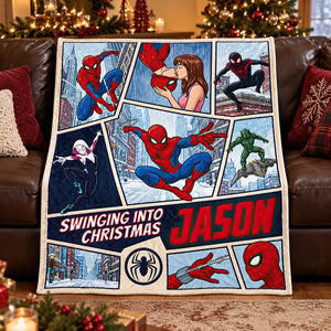 Mask Hero Blanket - Personalized Gifts For Christmas 03hadt261026-Homacus