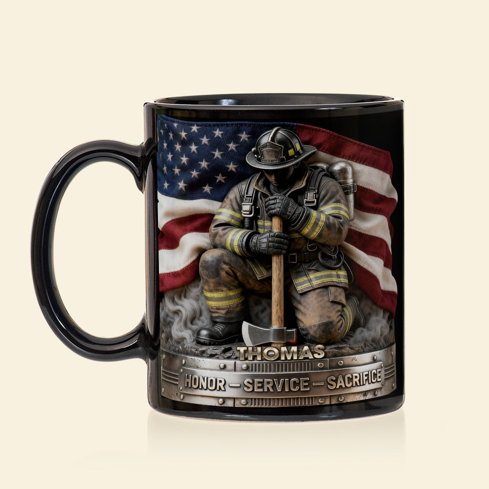 Firefighter Pride Coffee Mug – Personalized Gifts For Firefighter 04toqn251225-Homacus