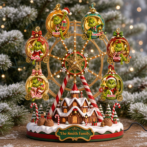 Kids Ferris Wheel Christmas Acrylic Light Box - Personalized Gifts For Christmas 04patn210826-Homacus