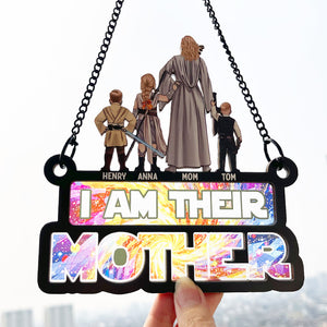 Personalized Gifts For Mom Suncatcher Ornament, Stunning Galaxy 01QHDT140225DAHHHG-Homacus