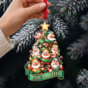 Seven Little Friends Christmas Ornament - Personalized Gifts For Family 01halu190826-Homacus