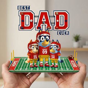 Game Time With Dad Acrylic Plaque - Personalized Gifts For Dads 03HUTN290426-Homacus