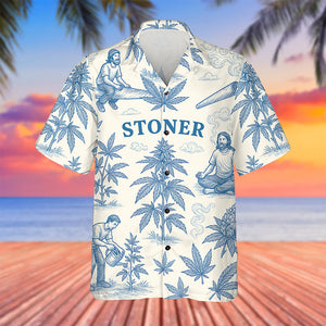 Funny Stoner Hawaiian Shirt – Personalized Gifts For Weed Lovers 03toqn120625-Homacus