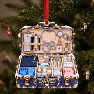 Nurse Christmas Ornament - Personalized Gifts for Christmas 09ttlu081026-Homacus