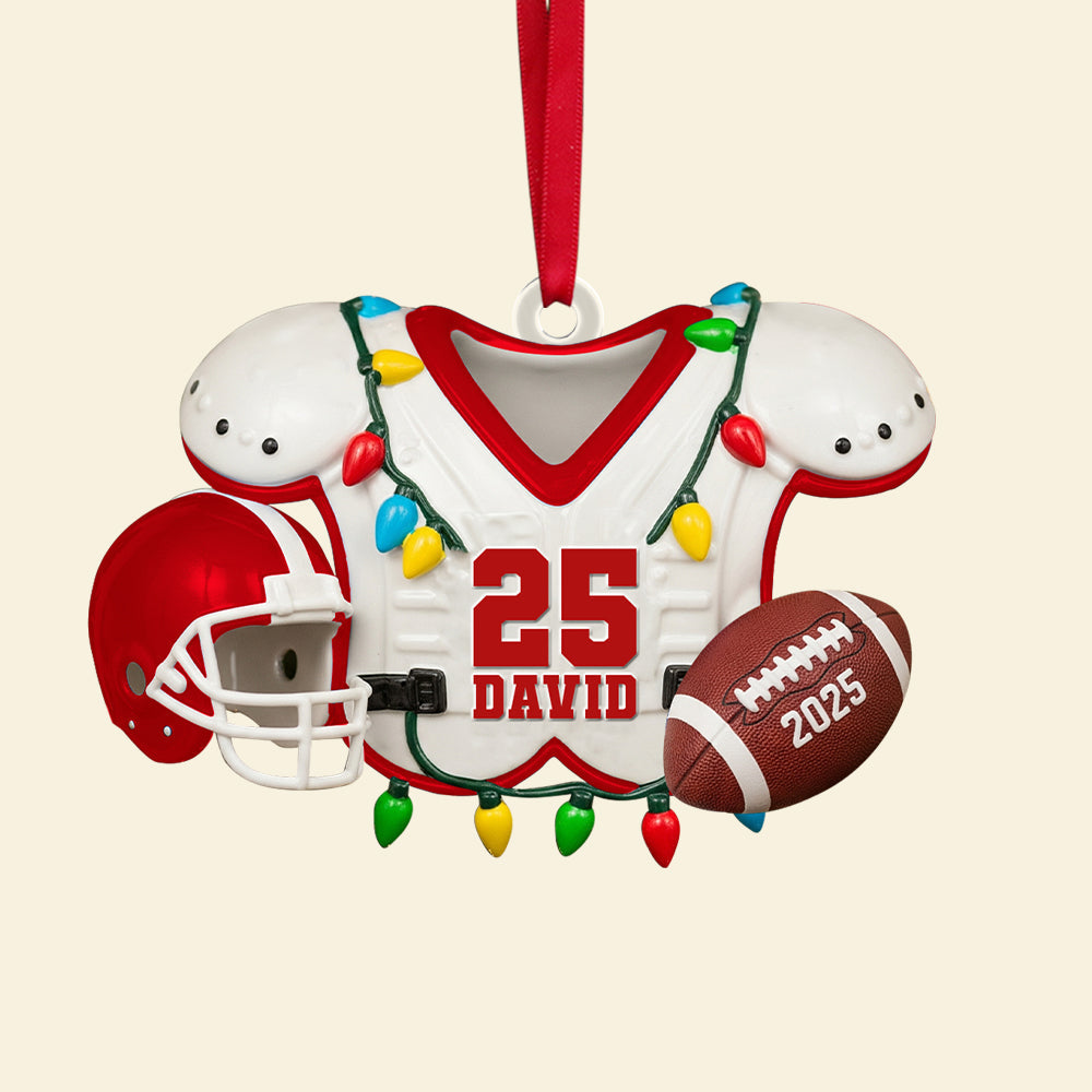 Personalized Gifts For American Football Lovers Christmas Acrylic Ornament 01hutn230825-Homacus