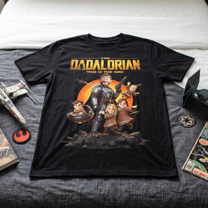 Dad Of The Galaxy Adventure Shirt - Personalized Gifts For Dad 01HUTN230526-Homacus