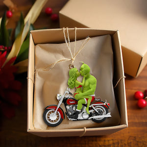 Couple's Ride Together Ornament - Personalized Gift For Couples 02OHLU241025-Homacus