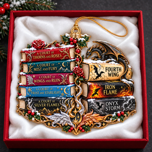 Enchanted Fantasy Books Acrylic Ornament - Personalized Gifts For Book Lovers 06NAQN300926
