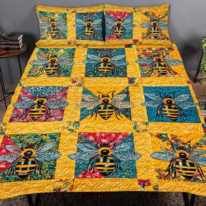 Personalized Gifts For Bee Lovers Quilt Bed Set 04qnqn061124-Homacus