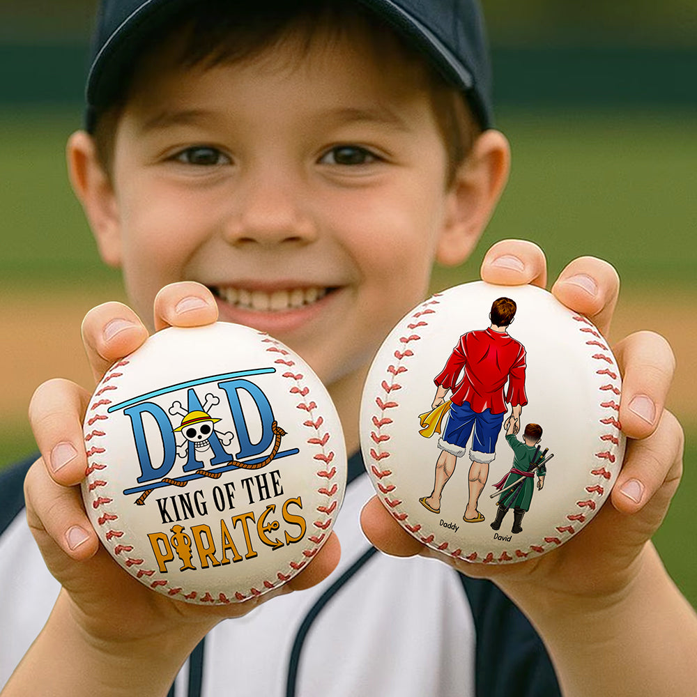 Dad Baseball - Personalized Gifts For Dad 03HUQN080425PA-Homacus