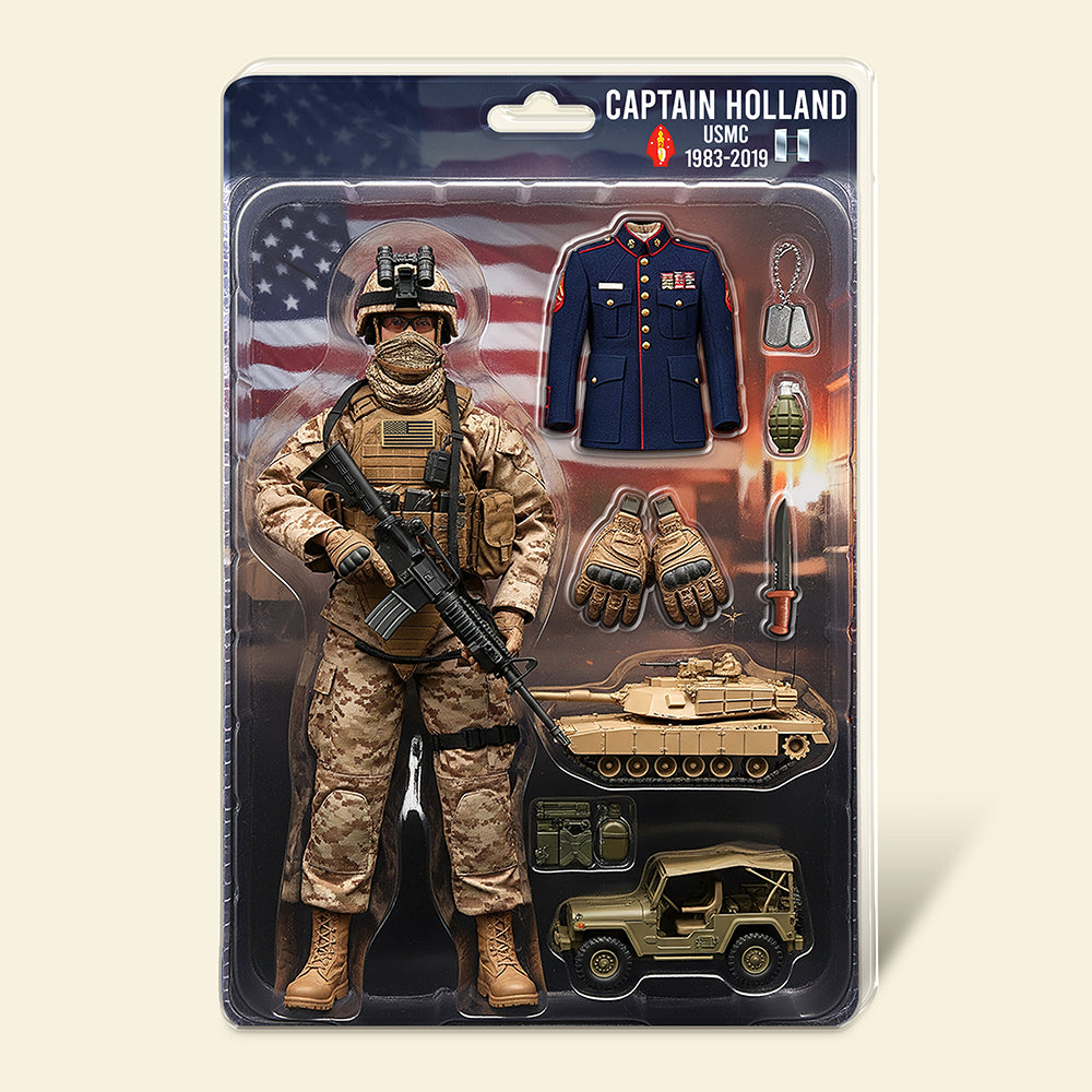 Brave Soldier Acrylic Plaque – Personalized Christmas Gifts For Veteran 01qhqn140625-Homacus