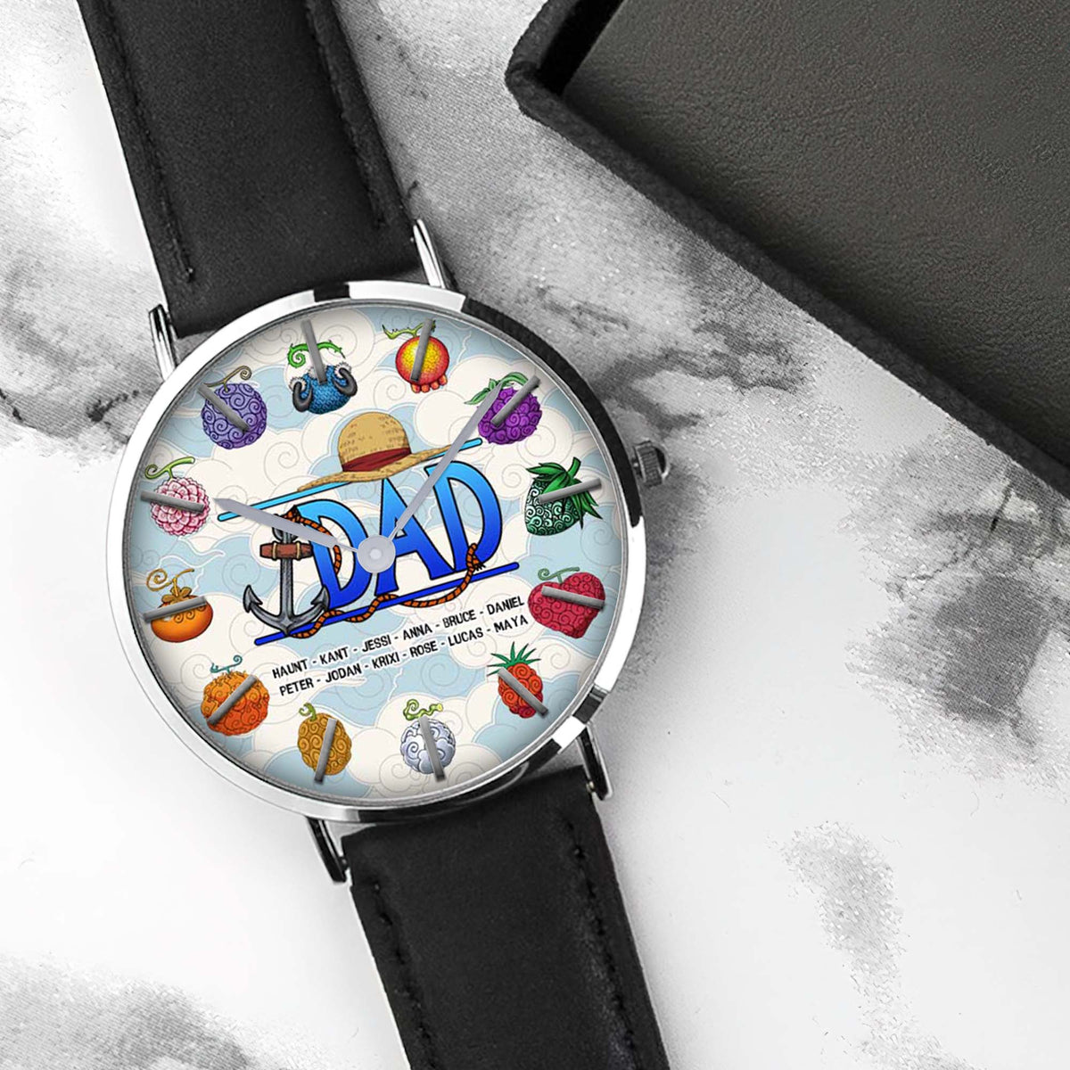 Power Fruit Quartz Watch Personalized Gifts For Dad 02ohtn310325-Homacus