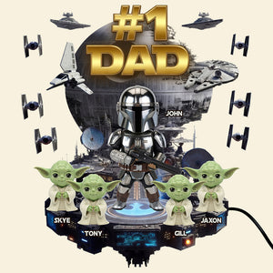 Epic Sci-Fi Dad Light Box - Personalized Gift For Dads 01OHDT090526-Homacus