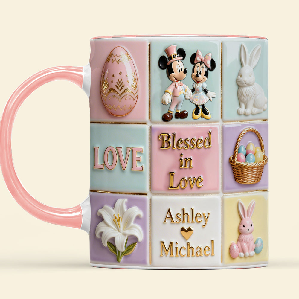 Blessed In Love Accent Mug - Personalized Gifts For Couple 02pgtn230226-Homacus