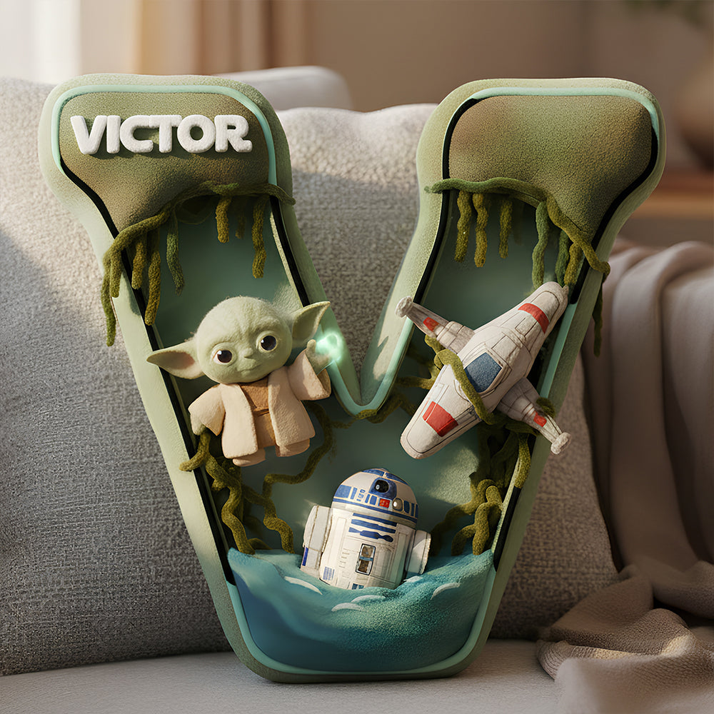 Universe Initial Pillow - Personalized Gifts 01HYDT101225-Homacus