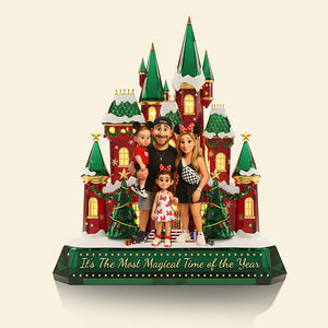 Personalized Gifts For Christmas, Family Custom Photo Custom Shape Acrylic Plaque 03pgta181025-Homacus