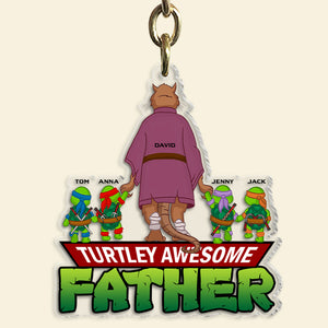 Personalized Gifts For Dad Keychain 05natn180524-Homacus