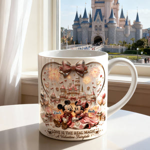 Magnificent Love Coffee Mug, Personalized Gifts For Couple 04qhlu210126-Homacus