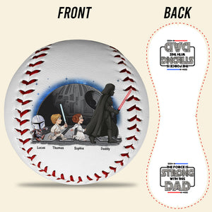 Personalized Gift For Dad Baseball Father's Day Galaxy Dad 031QHQN060425-Homacus