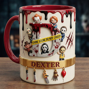 Slay Party Alphabet Initial Letter, Personalized Gifts For Horror Fans 02qhtn140126-Homacus