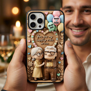 Eternal Love Phone Case, Personalized Gifts For Couple 06qhqn100626