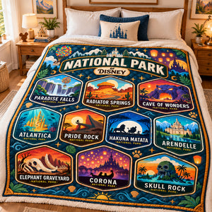 National Park Of Storybook Blanket - Personalized Gifts 02nalu061026-Homacus