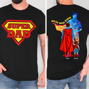 Super Dad Shirt - Personalized Gifts For Dad 02ohpu050425pa-Homacus