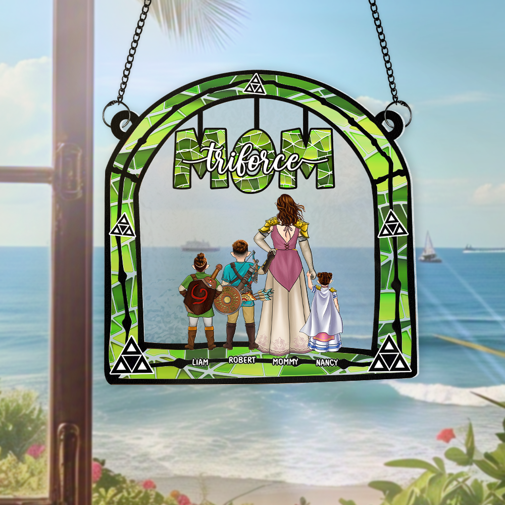 Personalized Gifts For Mom Window Hanging Suncatcher Ornament 03ohpu150225hg-Homacus