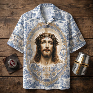 Jesus Christ Hawaiian Shirt - Personalized Gifts For Christians 01hutn180626-Homacus