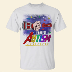 Personalized Gifts For Autism Mom Shirt 04tgtn260225ha Fight For Autism Awareness-Homacus