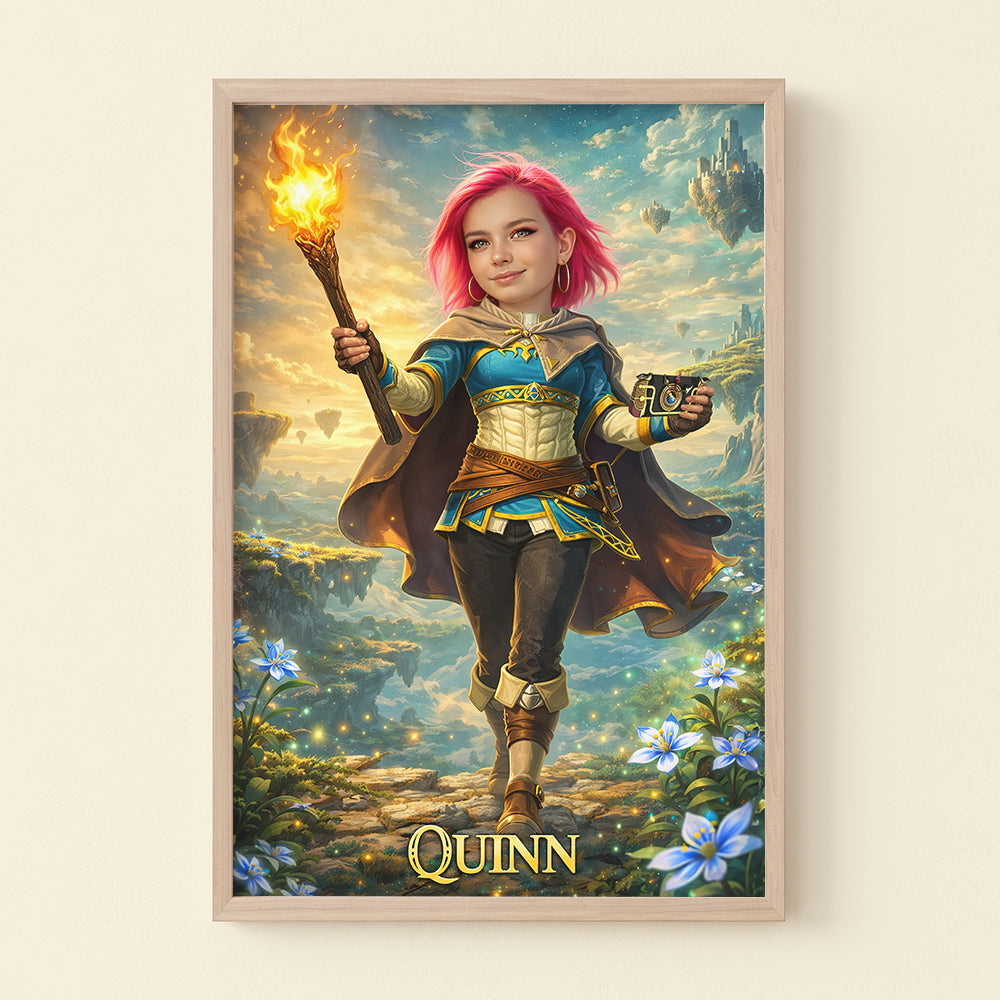 Strong Girl Custom Photo Canvas Print - Personalized Gifts For Her 01huqn260226-Homacus