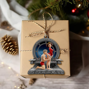 Naughty Couple Ornament - Personalized Gifts For Couple 05ohlu041125-Homacus