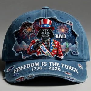 250 Years Of Freedom Classic Cap - Personalized Gifts For Patriots 01totn150626